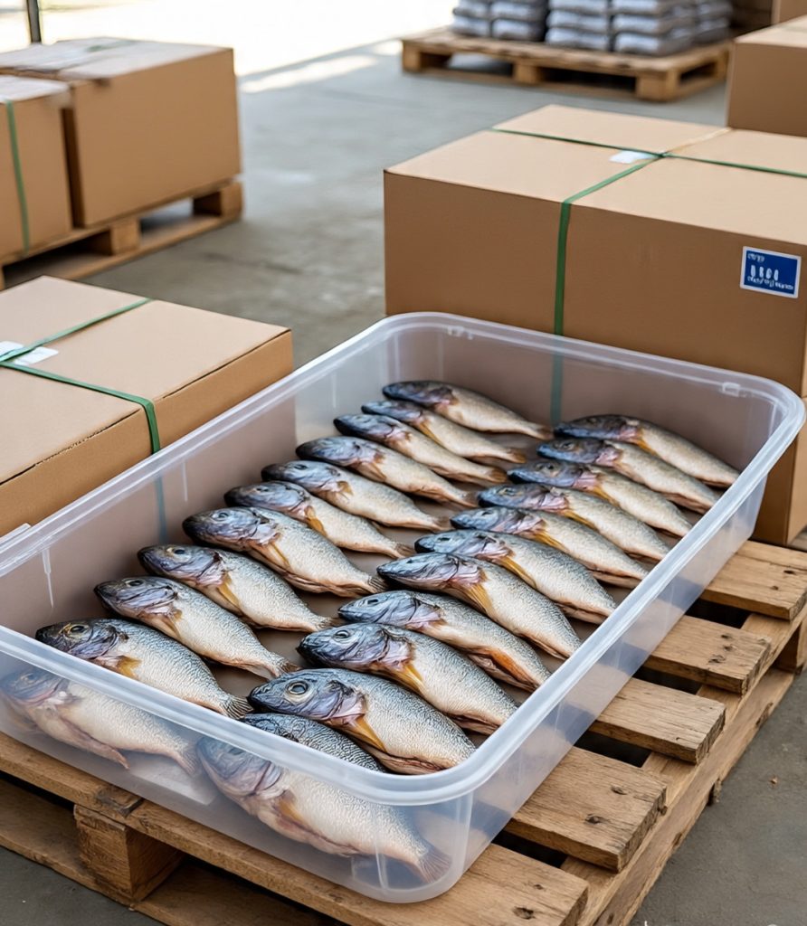 dried tilapia packaging for export